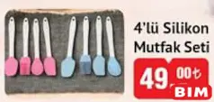 4’LÜ SİLİKON MUTFAK SETİ
